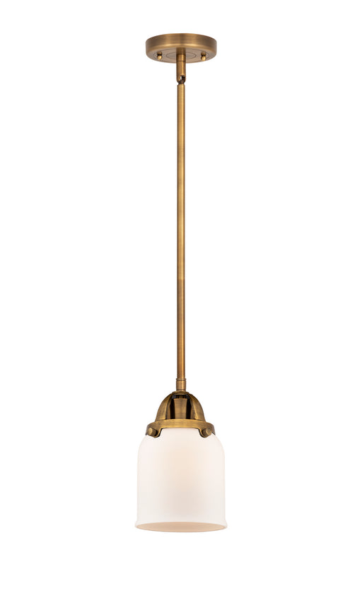 Innovations - 288-1S-BB-G51-LED - LED Mini Pendant - Nouveau 2 - Brushed Brass