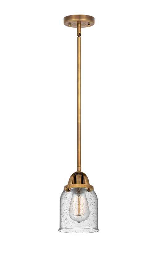 Innovations - 288-1S-BB-G54-LED - LED Mini Pendant - Nouveau 2 - Brushed Brass