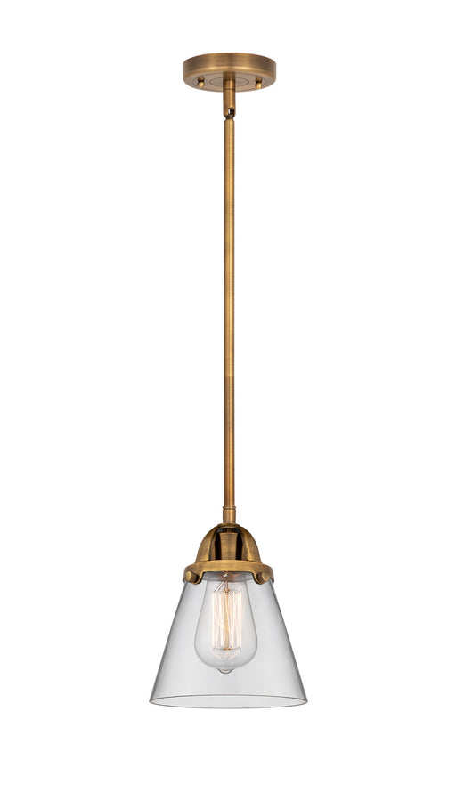 Innovations - 288-1S-BB-G62-LED - LED Mini Pendant - Nouveau 2 - Brushed Brass