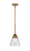 Innovations - 288-1S-BB-G64-LED - LED Mini Pendant - Nouveau 2 - Brushed Brass