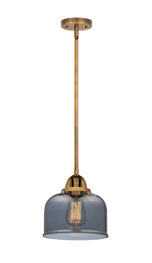 Nouveau 2 One Light Mini Pendant Brushed Brass