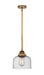 Innovations - 288-1S-BB-G74-LED - LED Mini Pendant - Nouveau 2 - Brushed Brass