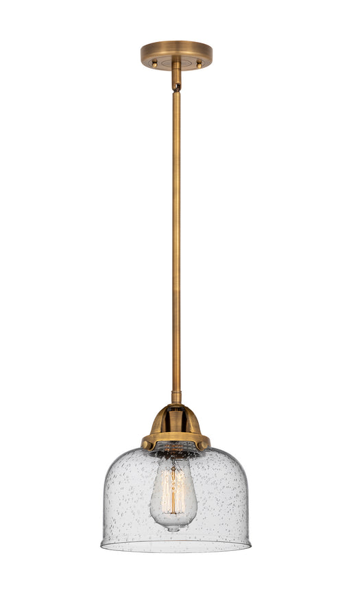 Innovations - 288-1S-BB-G74-LED - LED Mini Pendant - Nouveau 2 - Brushed Brass
