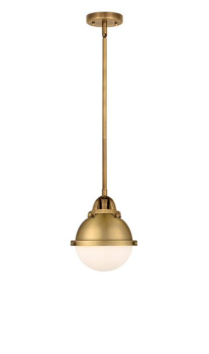 Innovations - 288-1S-BB-HFS-61-BB - One Light Mini Pendant - Nouveau 2 - Brushed Brass