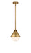 Innovations - 288-1S-BB-HFS-61-BB-LED - LED Mini Pendant - Nouveau 2 - Brushed Brass