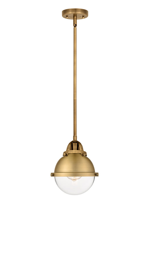 Innovations - 288-1S-BB-HFS-62-BB - One Light Mini Pendant - Nouveau 2 - Brushed Brass
