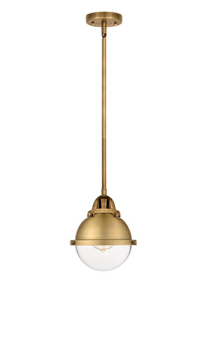 Innovations - 288-1S-BB-HFS-62-BB-LED - LED Mini Pendant - Nouveau 2 - Brushed Brass