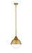 Innovations - 288-1S-BB-HFS-82-BB - One Light Mini Pendant - Nouveau 2 - Brushed Brass