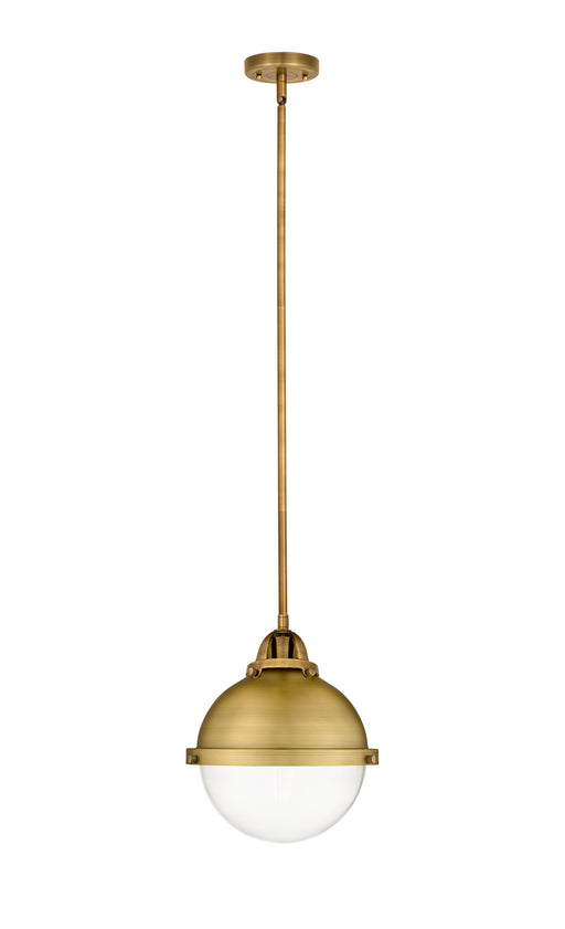 Innovations - 288-1S-BB-HFS-82-BB - One Light Mini Pendant - Nouveau 2 - Brushed Brass