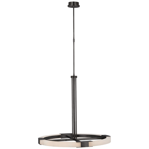 Visual Comfort - KW 5140BZ/ALB - LED Chandelier - Covet - Bronze and Alabaster