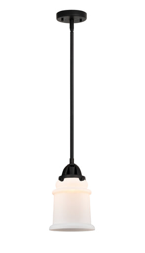 Nouveau 2 One Light Mini Pendant Matte Black