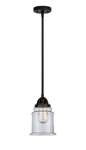 Nouveau 2 LED Mini Pendant Matte Black