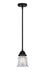 Innovations - 288-1S-BK-G182S-LED - LED Mini Pendant - Nouveau 2 - Matte Black