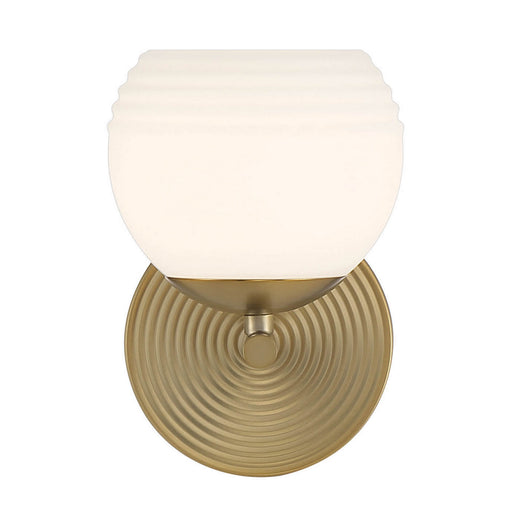 Designers Fountain - D251H-WS-BG - One Light Wall Sconce - Moon Breeze - Brushed Gold