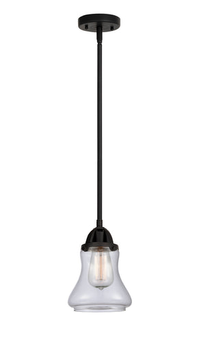 Nouveau 2 One Light Mini Pendant Matte Black