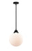 Innovations - 288-1S-BK-G201-10 - One Light Mini Pendant - Nouveau 2 - Matte Black
