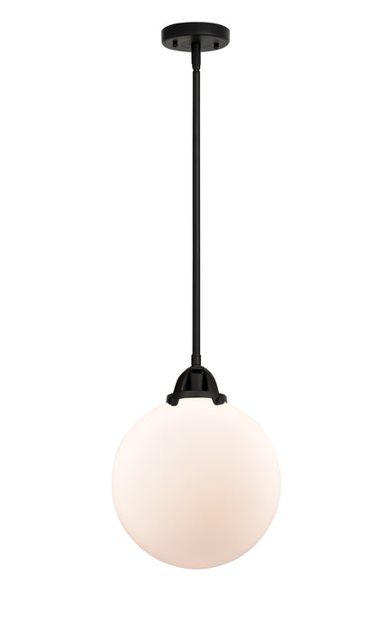 Innovations - 288-1S-BK-G201-10-LED - LED Mini Pendant - Nouveau 2 - Matte Black