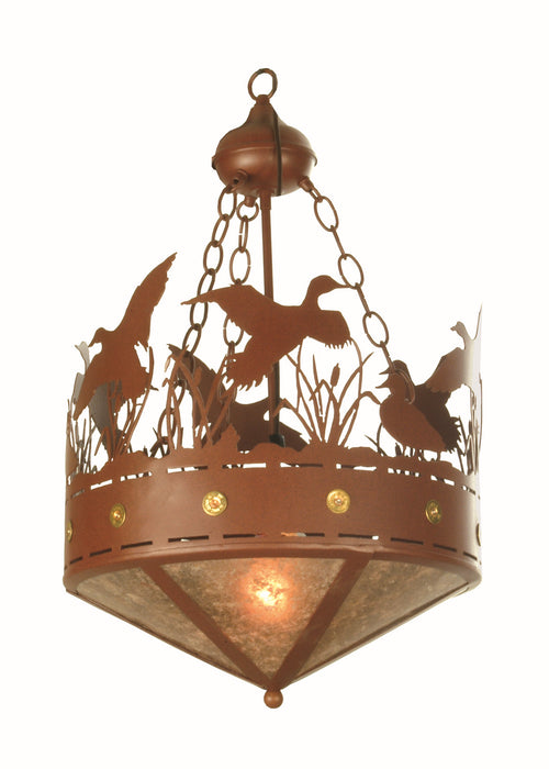 Meyda Tiffany - 254764 - LED Pendant - Ducks In Flight - Rust