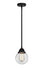 Innovations - 288-1S-BK-G202-6-LED - LED Mini Pendant - Nouveau 2 - Matte Black