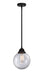 Innovations - 288-1S-BK-G202-8-LED - LED Mini Pendant - Nouveau 2 - Matte Black