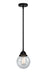 Innovations - 288-1S-BK-G204-6-LED - LED Mini Pendant - Nouveau 2 - Matte Black