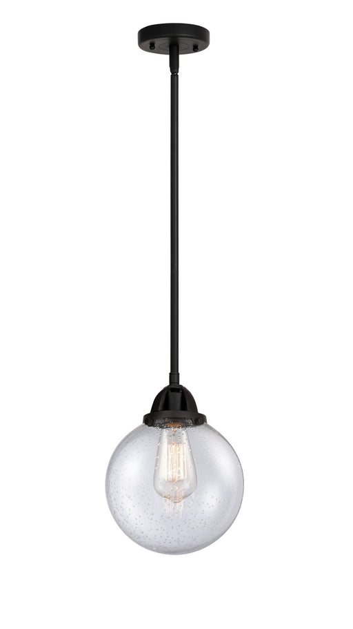 Innovations - 288-1S-BK-G204-8 - One Light Mini Pendant - Nouveau 2 - Matte Black