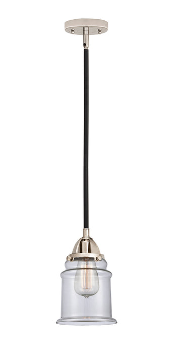 Innovations - 288-1S-BPN-G182-LED - LED Mini Pendant - Nouveau 2 - Black Polished Nickel