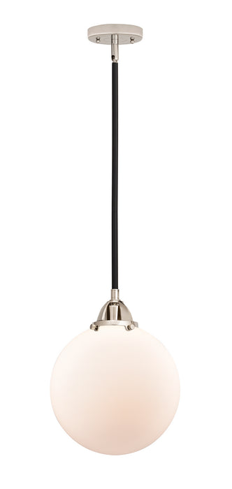 Innovations - 288-1S-BPN-G201-10 - One Light Mini Pendant - Nouveau 2 - Black Polished Nickel