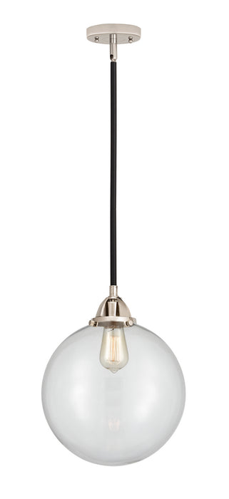 Innovations - 288-1S-BPN-G202-12 - One Light Mini Pendant - Nouveau 2 - Black Polished Nickel