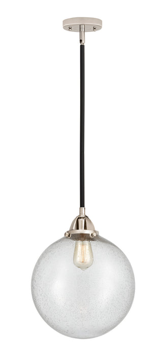 Innovations - 288-1S-BPN-G204-12 - One Light Mini Pendant - Nouveau 2 - Black Polished Nickel