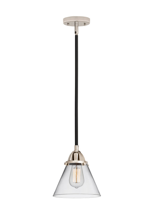 Innovations - 288-1S-BPN-G42 - One Light Mini Pendant - Nouveau 2 - Black Polished Nickel