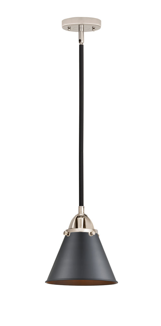 Innovations - 288-1S-BPN-M13-BK-LED - LED Mini Pendant - Nouveau 2 - Black Polished Nickel