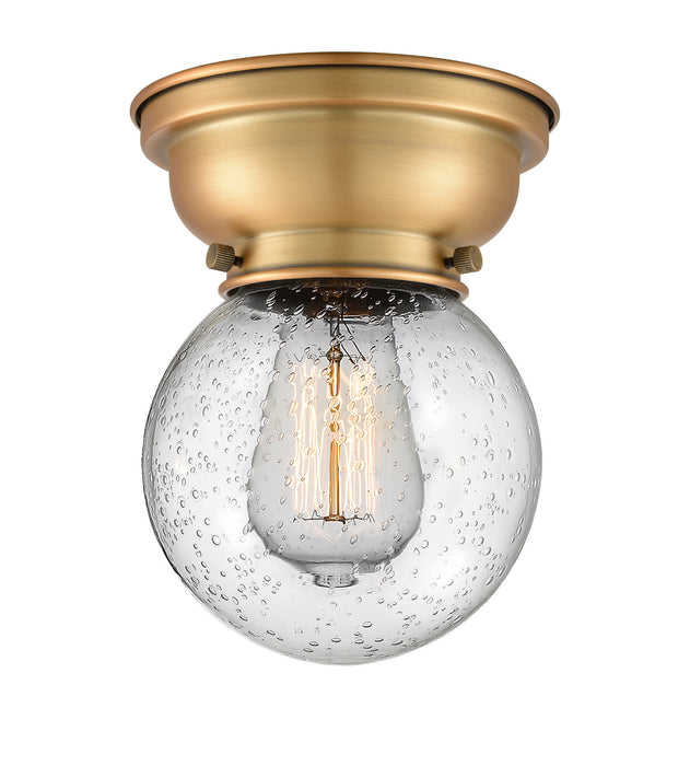 Innovations - 623-1F-BB-G204-6 - One Light Flush Mount - Aditi - Brushed Brass