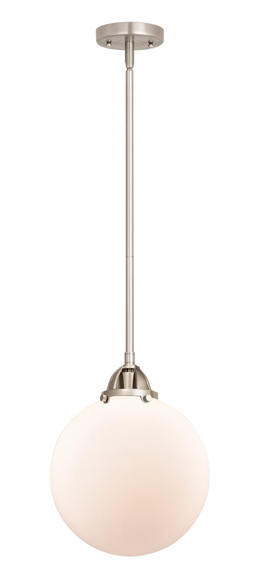 Innovations - 288-1S-SN-G201-10-LED - LED Mini Pendant - Nouveau 2 - Brushed Satin Nickel