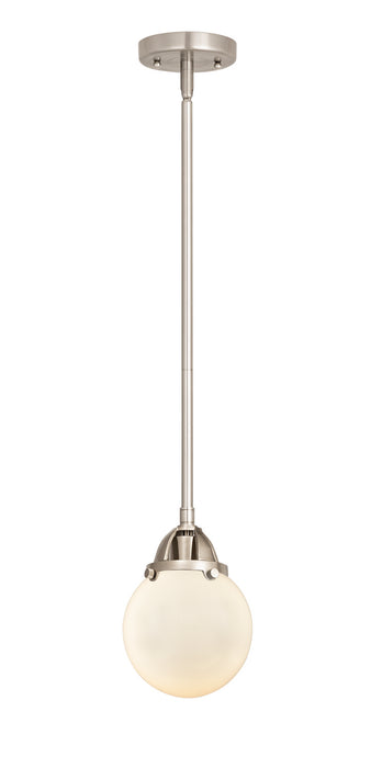 Innovations - 288-1S-SN-G201-6 - One Light Mini Pendant - Nouveau 2 - Brushed Satin Nickel