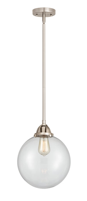 Innovations - 288-1S-SN-G202-10-LED - LED Mini Pendant - Nouveau 2 - Brushed Satin Nickel