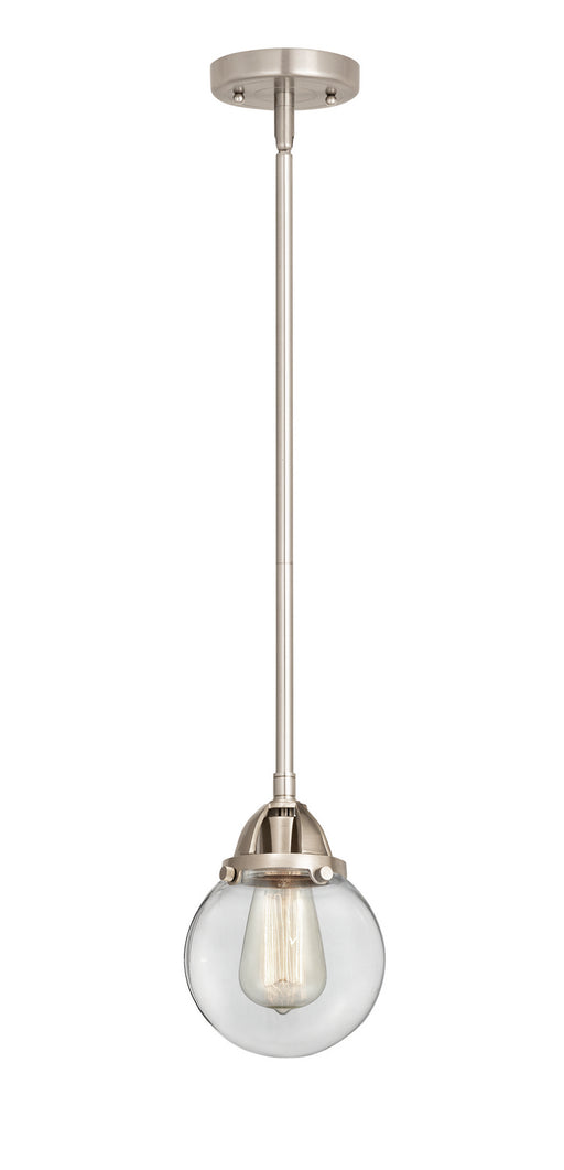 Innovations - 288-1S-SN-G202-6-LED - LED Mini Pendant - Nouveau 2 - Brushed Satin Nickel