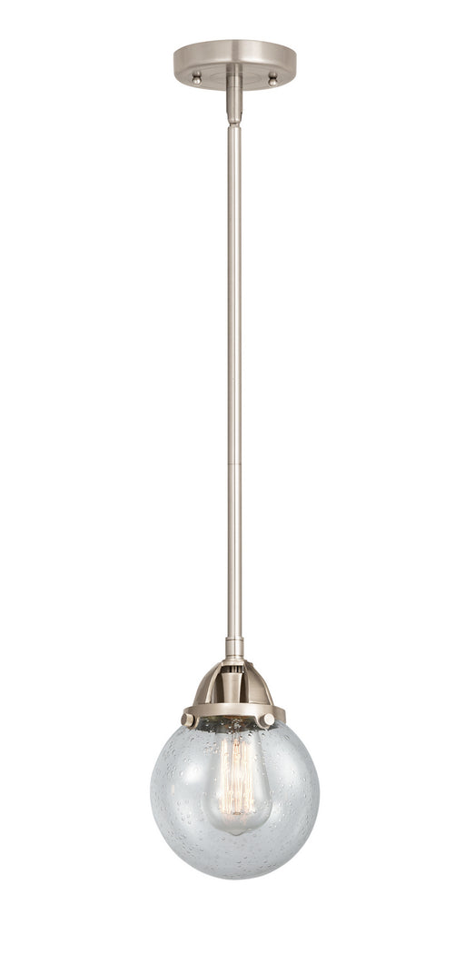 Innovations - 288-1S-SN-G204-6 - One Light Mini Pendant - Nouveau 2 - Brushed Satin Nickel