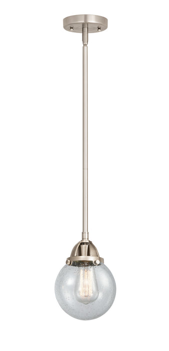 Innovations - 288-1S-SN-G204-6-LED - LED Mini Pendant - Nouveau 2 - Brushed Satin Nickel