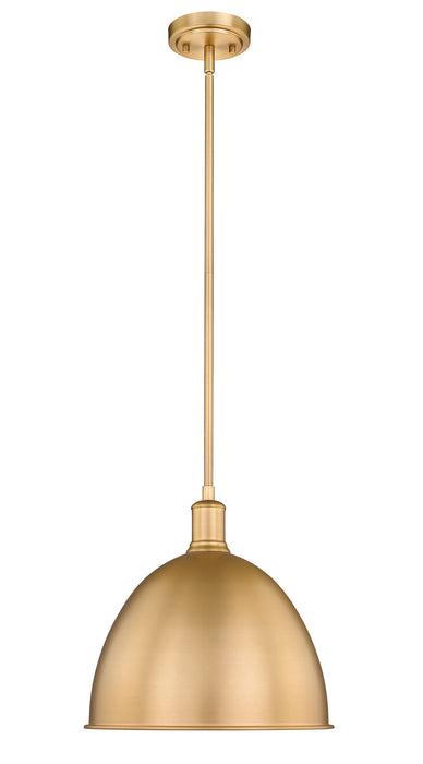 Z-Lite - 4500P12-CB - One Light Pendant - Sawyer - Classic Brass