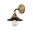 Innovations - 288-1W-BAB-M6-BK - One Light Wall Sconce - Nouveau 2 - Black Antique Brass