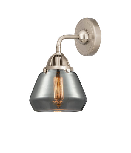 Nouveau 2 One Light Wall Sconce Brushed Satin Nickel
