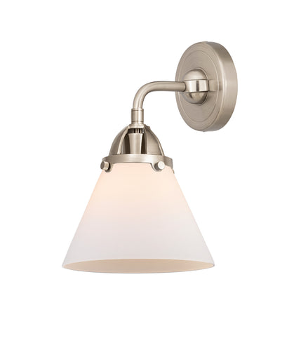 Nouveau 2 LED Wall Sconce Brushed Satin Nickel