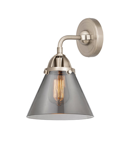 Nouveau 2 LED Wall Sconce Brushed Satin Nickel