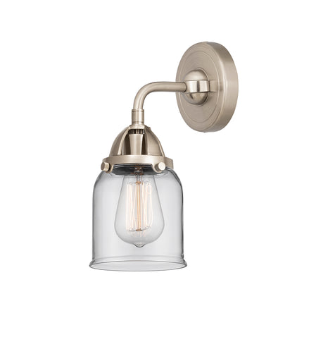 Nouveau 2 One Light Wall Sconce Brushed Satin Nickel