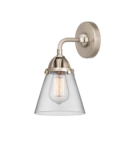 Nouveau 2 One Light Wall Sconce Brushed Satin Nickel
