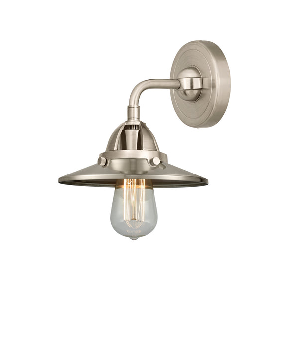 Innovations - 288-1W-SN-M2-SN-LED - LED Wall Sconce - Nouveau 2 - Brushed Satin Nickel