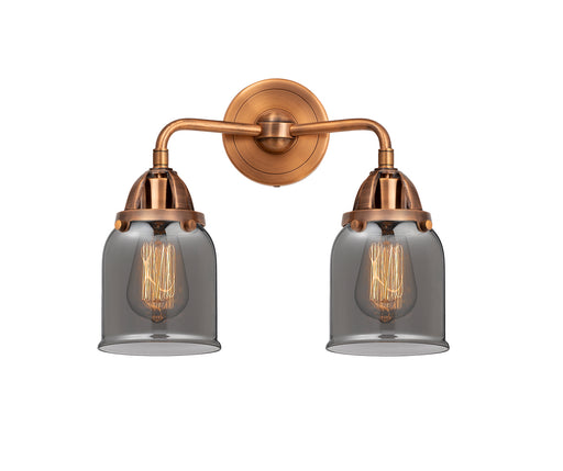 Innovations - 288-2W-AC-G53 - Two Light Bath Vanity - Nouveau 2 - Antique Copper