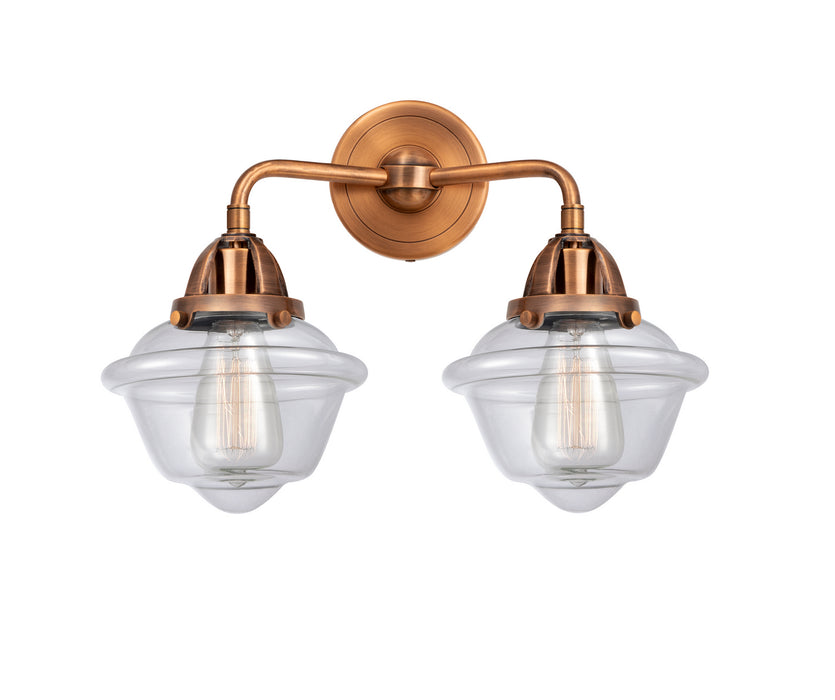 Innovations - 288-2W-AC-G532-LED - LED Bath Vanity - Nouveau 2 - Antique Copper