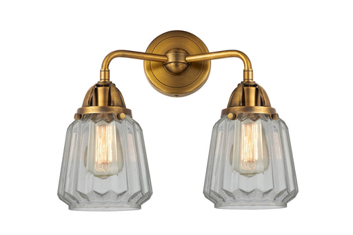 Innovations - 288-2W-BB-G142 - Two Light Bath Vanity - Nouveau 2 - Brushed Brass